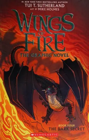 Cover of Wings of Fire: The Dark Secret (graphic novel)